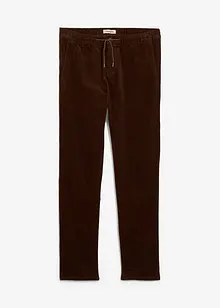 Pantalon jogger en velours côtelé extensible, Regular, bonprix