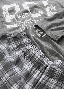 Pyjama coton à manches longues, bonprix