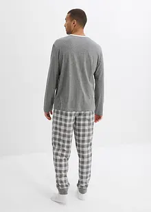 Pyjama coton à manches longues, bonprix
