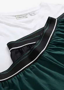 T-shirt et 2 bas de pyjama 100% coton (ens. 3 pces), bonprix