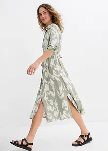 Robe-chemise en viscose fluide, bonprix
