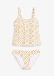 Tankini (ens. 2 pces) à col rond, bonprix