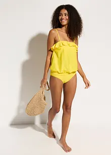 Tankini bandeau (ens. 2 pces) avec bretelles multipositions, bonprix