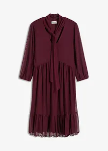 Robe en jersey et mesh, bonprix