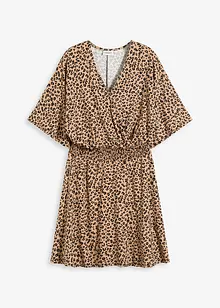 Robe en jersey style portefeuille, bonprix