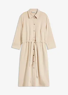 Robe-chemise en jersey milano, bonprix