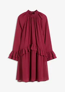 Robe en mousseline avec volants, bonprix
