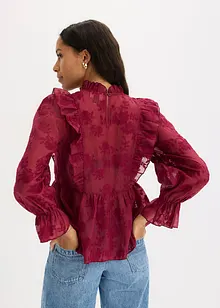 Blouse brodée, bonprix