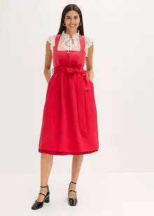 Dirndl avec velours, longueur midi (ens. 2 pces), bonprix