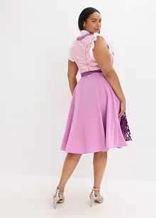 Dirndl avec tablier à sequins (ens. 2 pces), bonprix