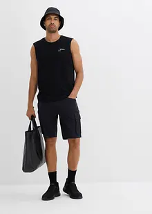 Lot de 2 débardeurs marcel 100% coton, loose, bonprix