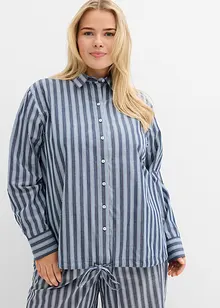 Chemisier oversize 100 % coton, bonprix