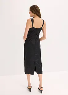 Robe longue en satin fluide, bonprix