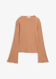 T-shirt côtelé 100% coton, bonprix