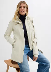 Longue parka en softshell extensible et déperlant, bonprix
