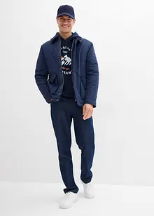 T-shirt manches longues à capuche 100% coton, bonprix