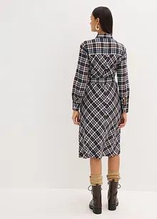 Robe-chemise en flanelle douce, bonprix