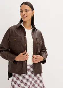 Chemise enduite effet usé, bonprix