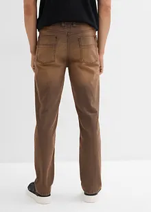 Jean extensible classique à taille élastiquée, toile légère avec délavage vintage, bonprix