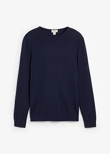 Pull en fine maille avec laine mérinos, bonprix