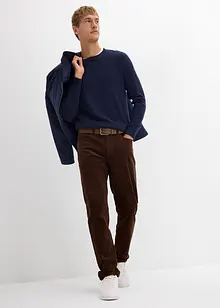 Pull en fine maille avec laine mérinos, bonprix