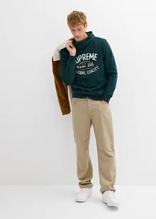 Sweat à capuche doux en coton mélangé, bonprix