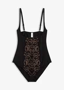 Body sculptant avec fil brillant, maintien léger, bonprix