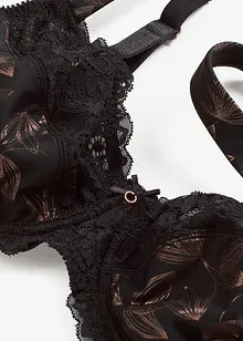 Soutien-gorge à armatures et imprimé scintillant, bonprix