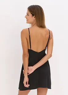 Négligé de satin à fil brillant, bonprix