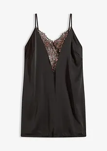 Négligé de satin à fil brillant, bonprix