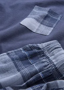 Pyjama avec pantalon en flanelle douce de coton, bonprix