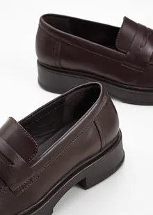 Mocassins en cuir, bonprix