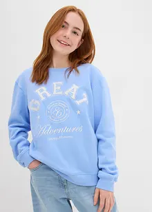 Sweat-shirt 100% coton, bonprix