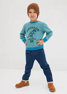 Sweat-shirt en molleton doux, bonprix