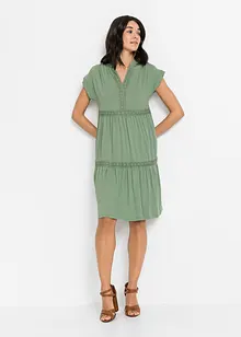 Robe-tunique douce en viscose extensible, bonprix