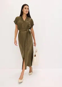 Robe-chemise en viscose fluide, bonprix