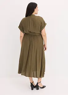 Robe-chemise en viscose fluide, bonprix