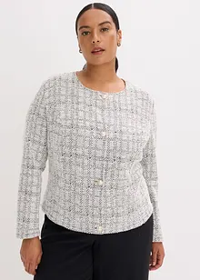 Gilet en maille bouclette, bonprix