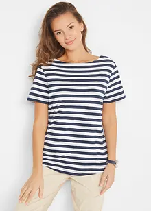 T-shirt à encolure bateau, bonprix