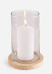 Objet déco Photophore avec bougie LED, bonprix