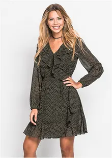 Robe courte style portefeuille, bonprix