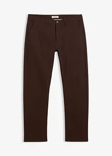 Pantalon chino en coton extensible, ample et droit, bonprix