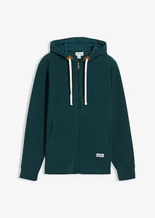 Veste polaire à capuche et poches plaquées, bonprix