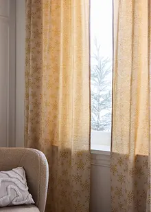 Rideau en jacquard coton (1 pce), bonprix