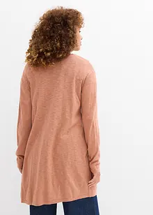 Gilet long en maille, ouvert, bonprix