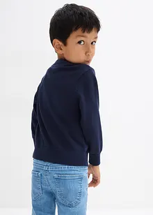 Pull en fine maille 100% coton, bonprix