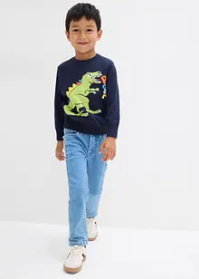 Pull en fine maille 100% coton, bonprix