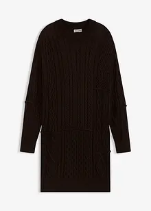 Robe en maille torsadée, bonprix