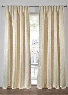 Rideau panneau en tissu brillant, aussi en XXL (1 pce), bonprix