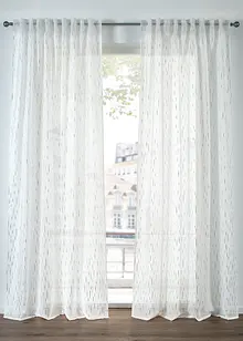 Voilage en batiste à imprimé brillant, aussi en XXL (1 pce), bonprix